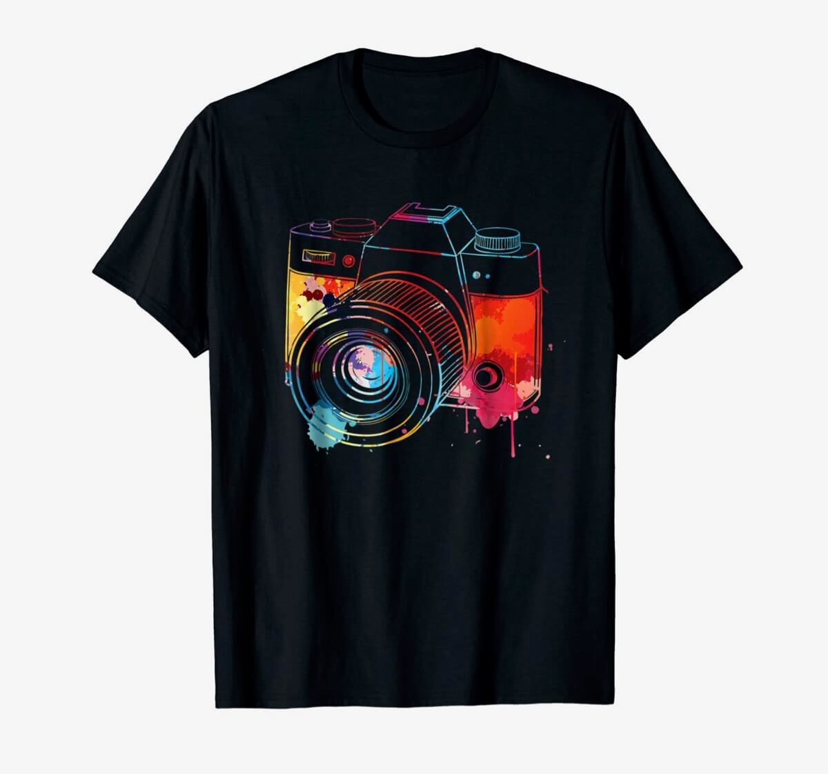 Watercolor Camera by funny photography shirt
