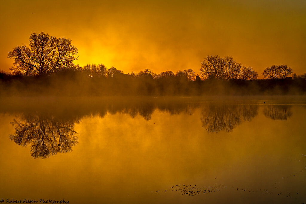 Robert Felton - Misty Glow Lake