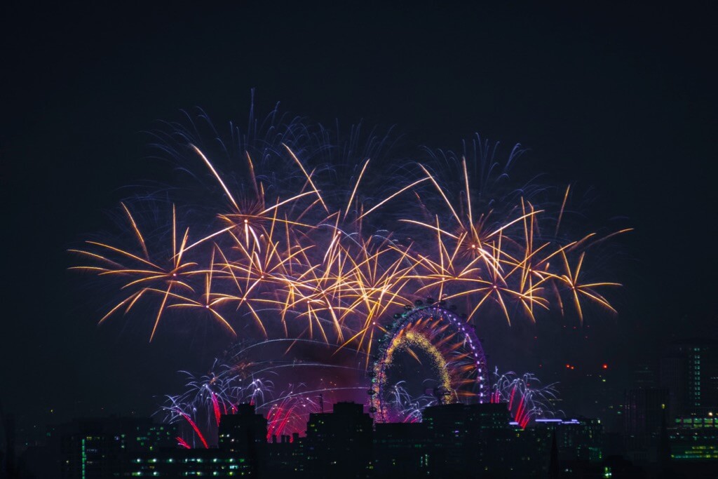 Fabien Butazzi - London New Year Fireworks
