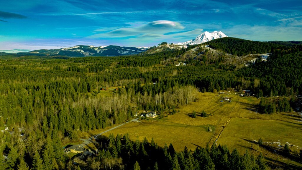 Odd Friis - Mt. Rainier, photographed near Eatonville, WA