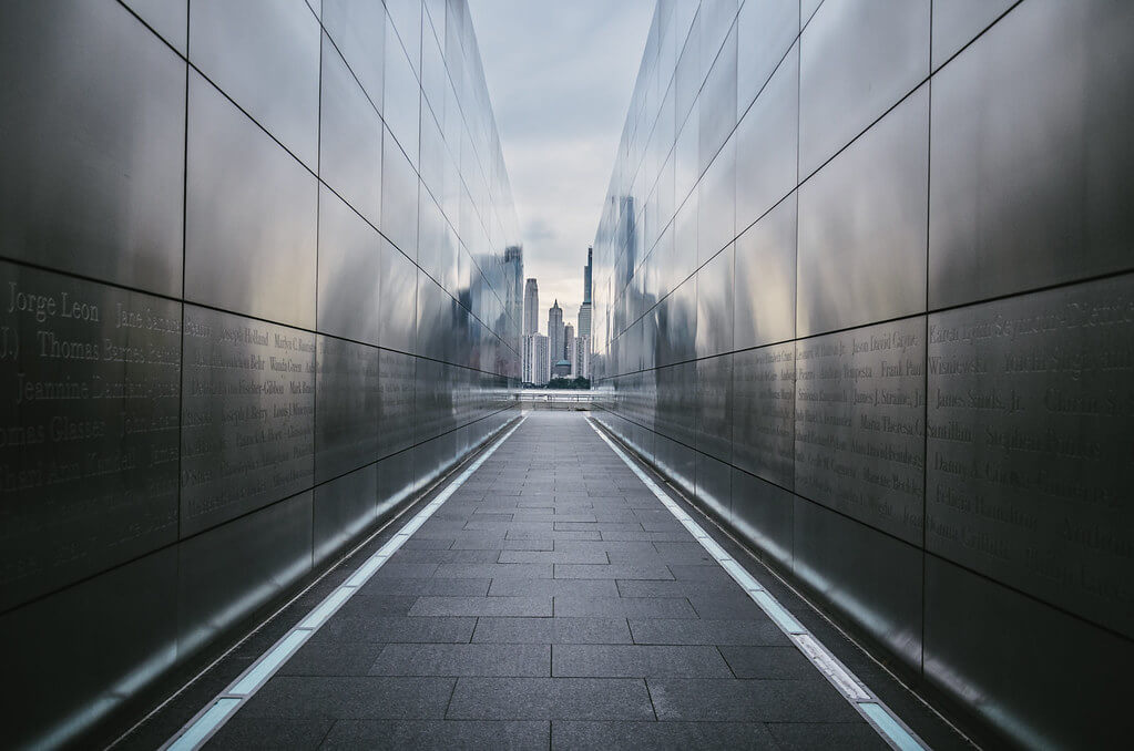 Steve Stanger - view from the 9/11 memorial (Liberty State Park, NJ)