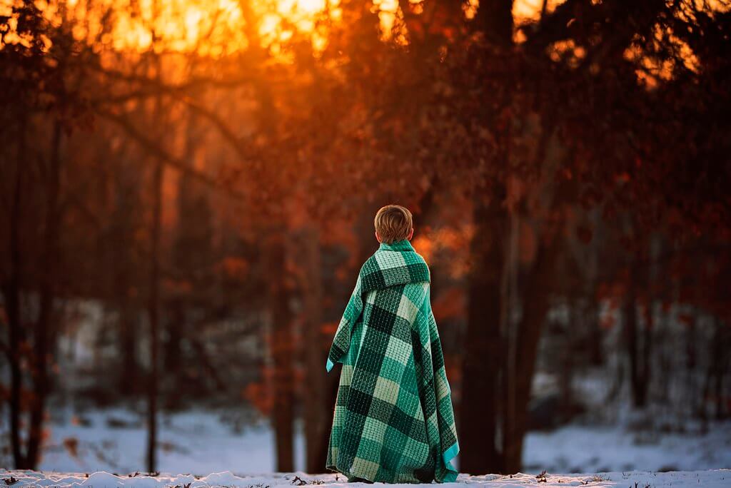 Elizabeth Sallee Bauer - A winter view