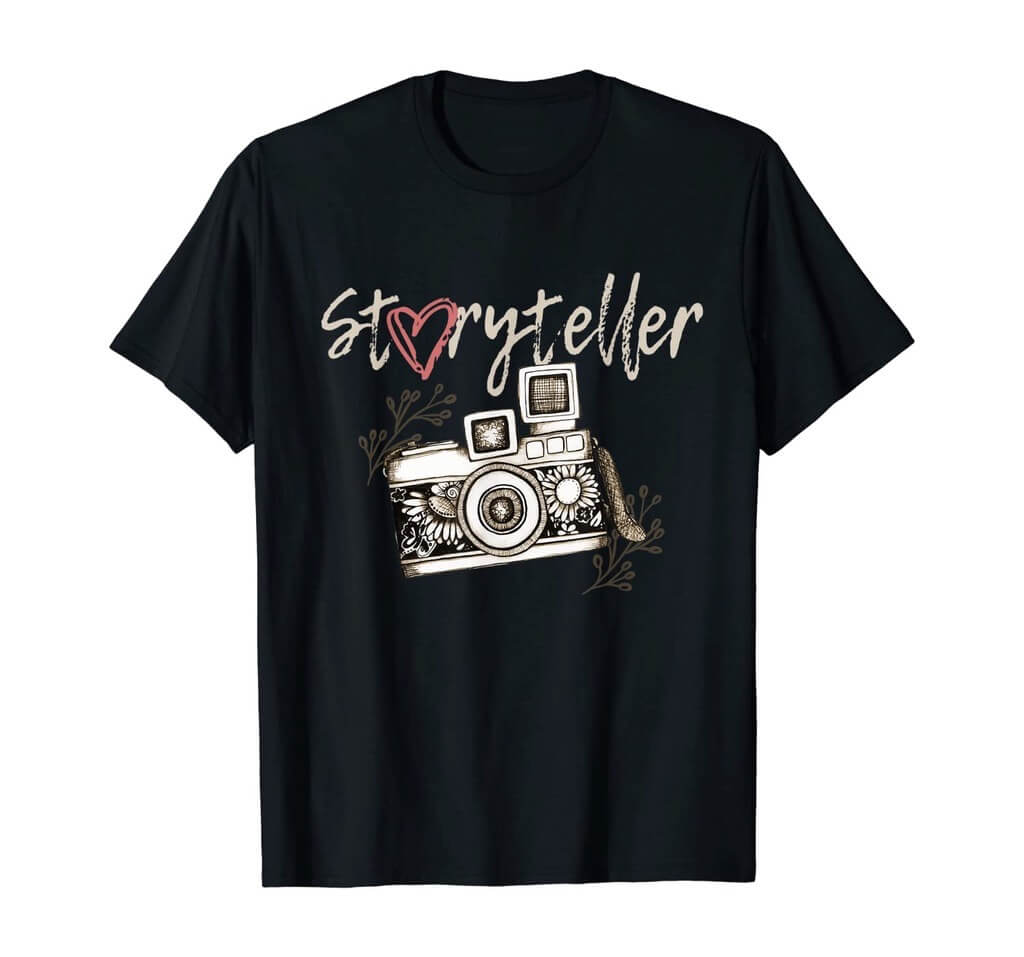 Storyteller Camera Shirt