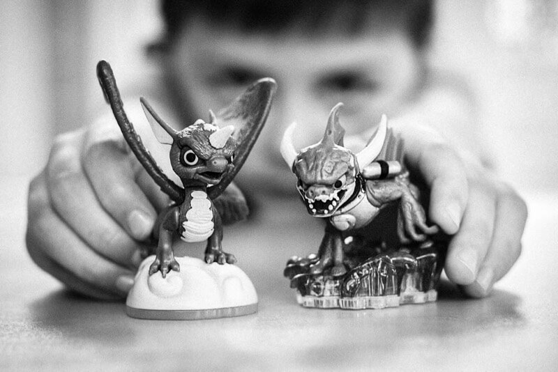 Whirlwind and Zap figures