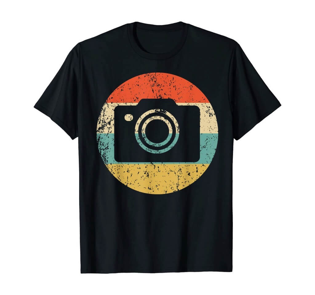 vintage camera shirt