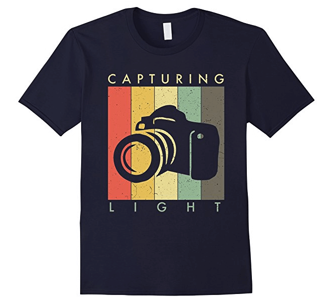 capturing light photographer shirt